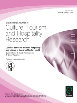cover image of International Journal of Culture, Tourism and Hospitality Research, Volume 9, Issue 1